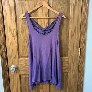 Free People Tank top purple size Large